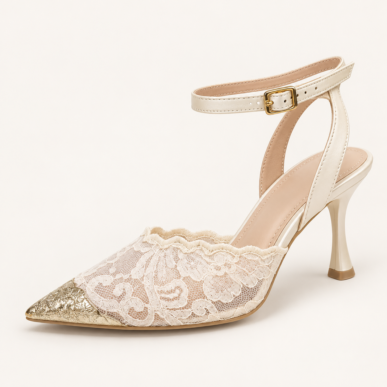 Gülce dantel detaylı slingback koleksiyonu